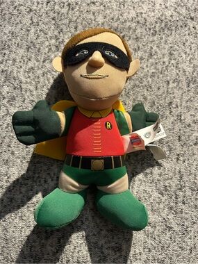 Batman 1966 TV Series Robin 10-Inch Plush Figure Batman Bleacher Creatures Plush